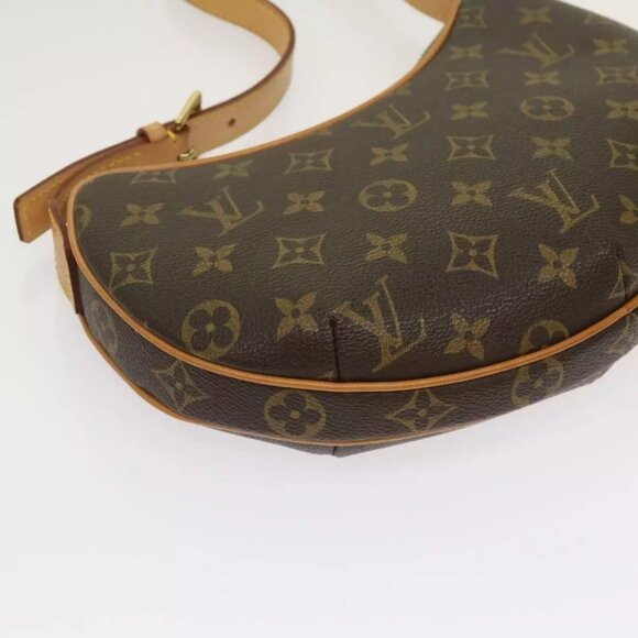 LOUIS VUITTON Monogram Pochette Croissant Shoulder Bag LV Auth - Picture 12 of 16